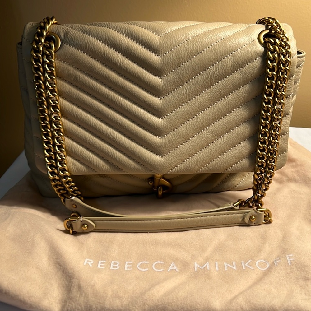 🔥 💯 Authentic Rebecca Minkoff Edie Flap Shoulder Bag